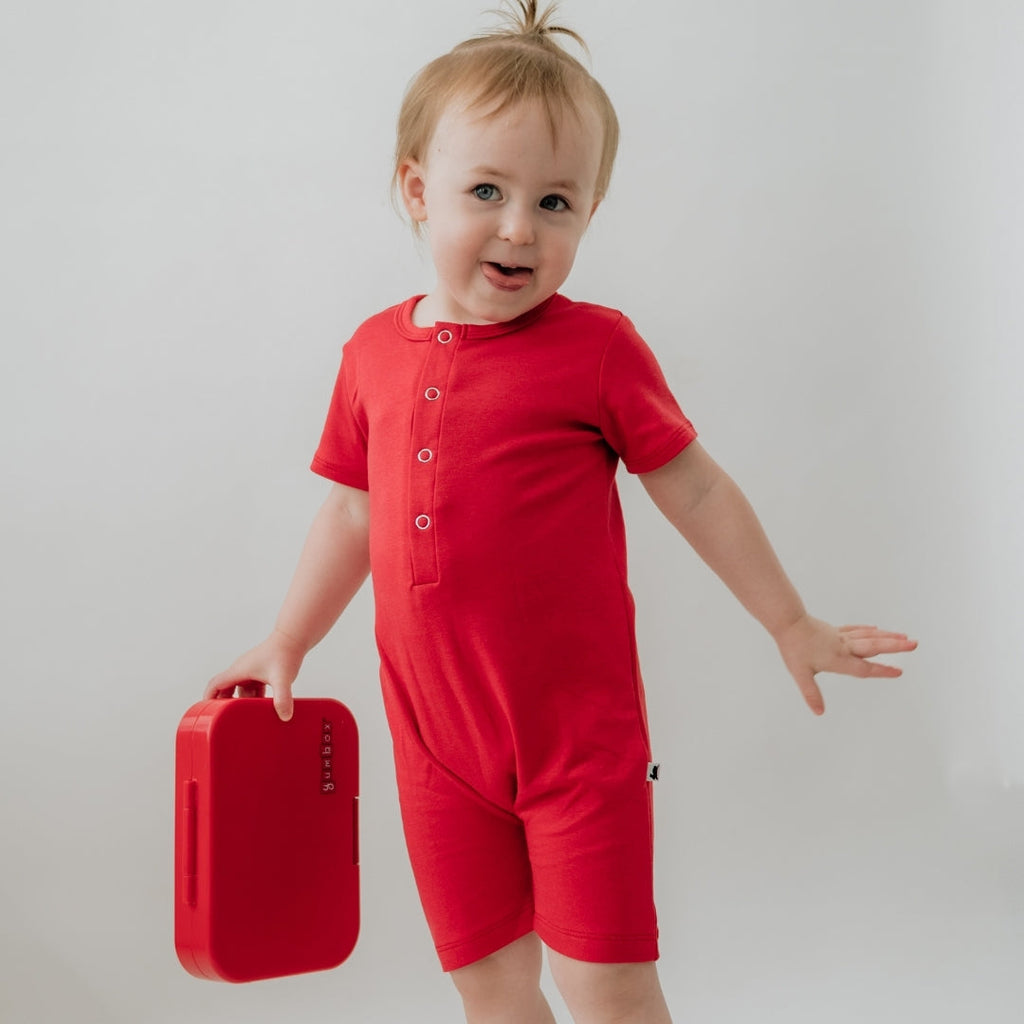 Bamboo Baby Shorts Romper