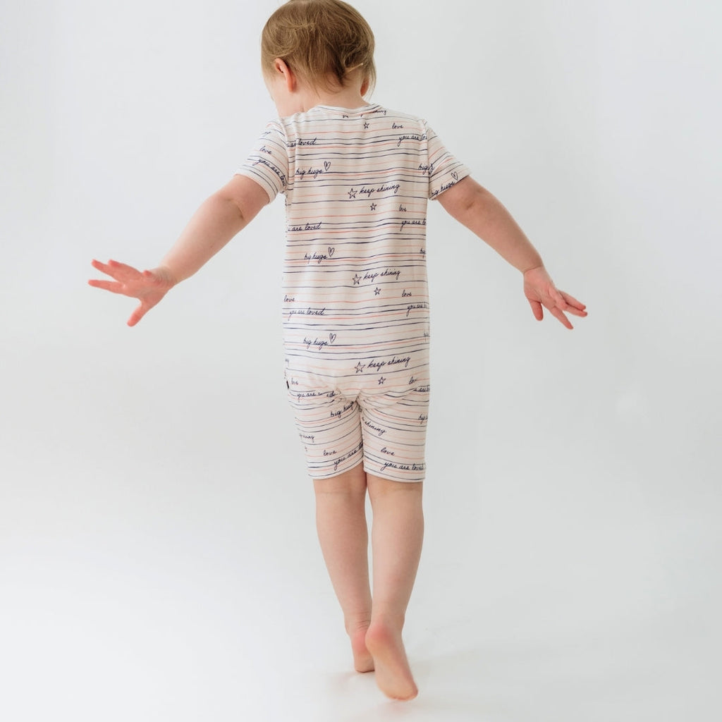 Bamboo Baby Shorts Romper