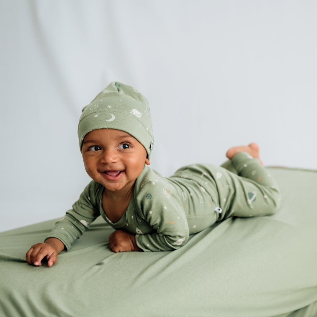 Bamboo Baby Capsule Gift Box - Outer Space & Sage