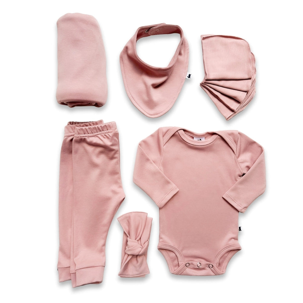 Bamboo Baby Capsule Gift Box - Rosewood-1