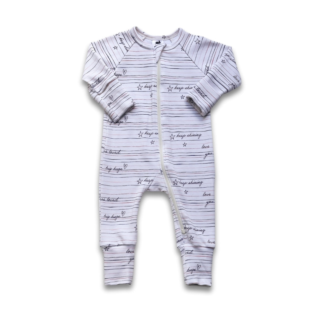 Bamboo Baby Zipper Sleeper