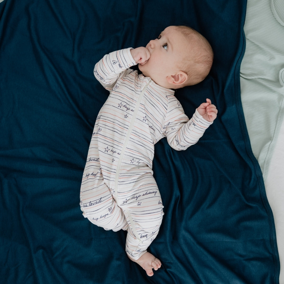 Bamboo Baby Zipper Sleeper