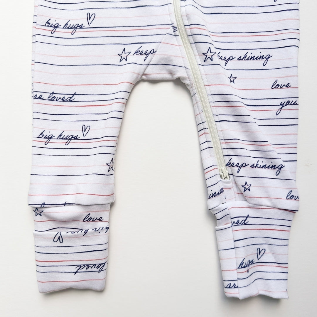 Bamboo Baby Zipper Sleeper