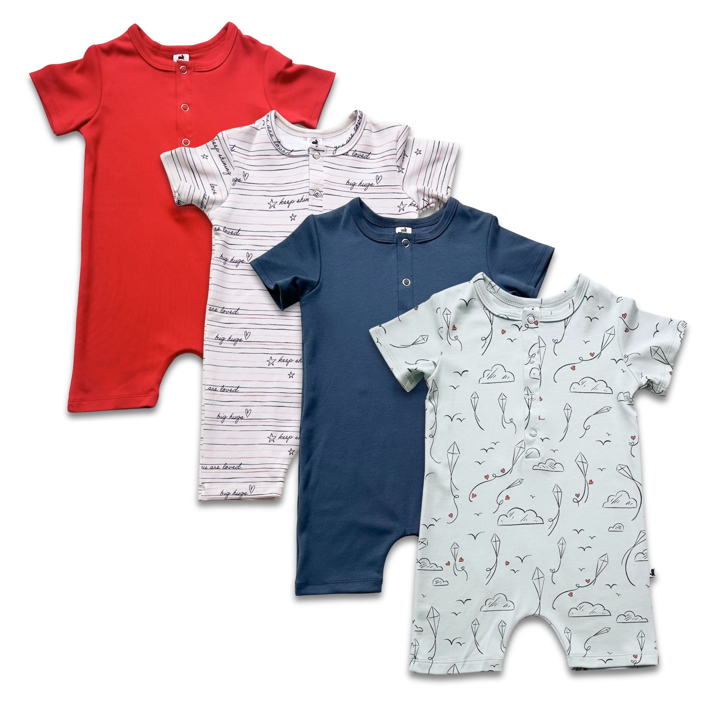 Bamboo Baby Shorts Romper