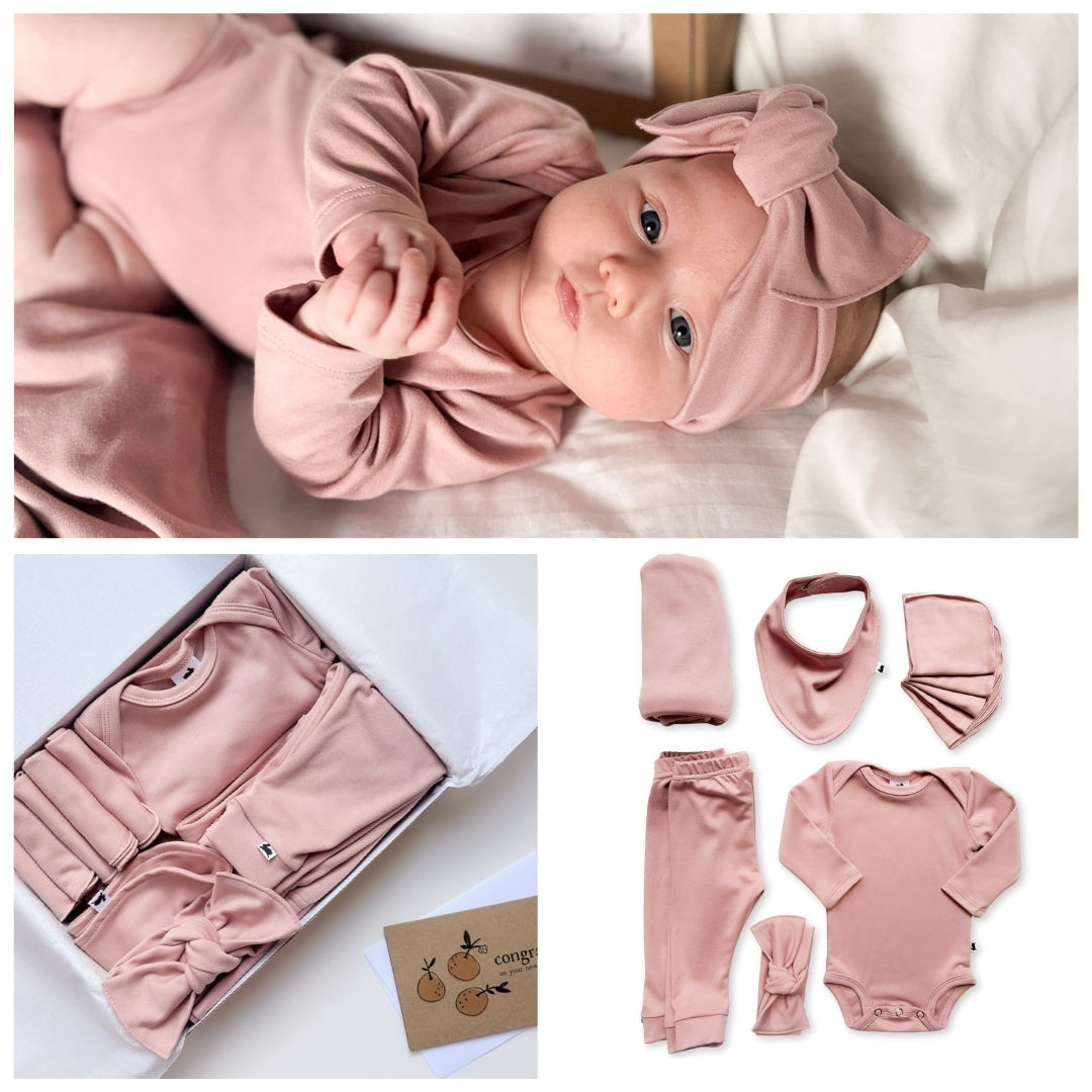 Bamboo Baby Capsule Gift Box - Rosewood-0