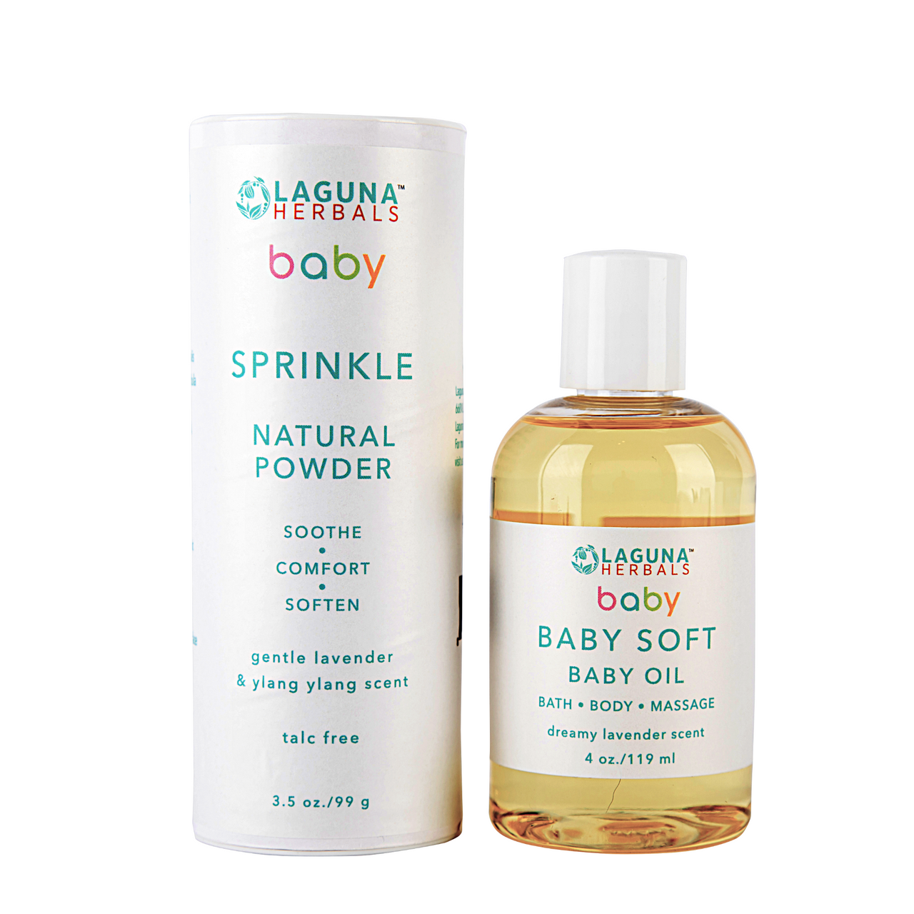 Organic Baby Oil and (talc free) Baby Powder Set  - It's Back!-0