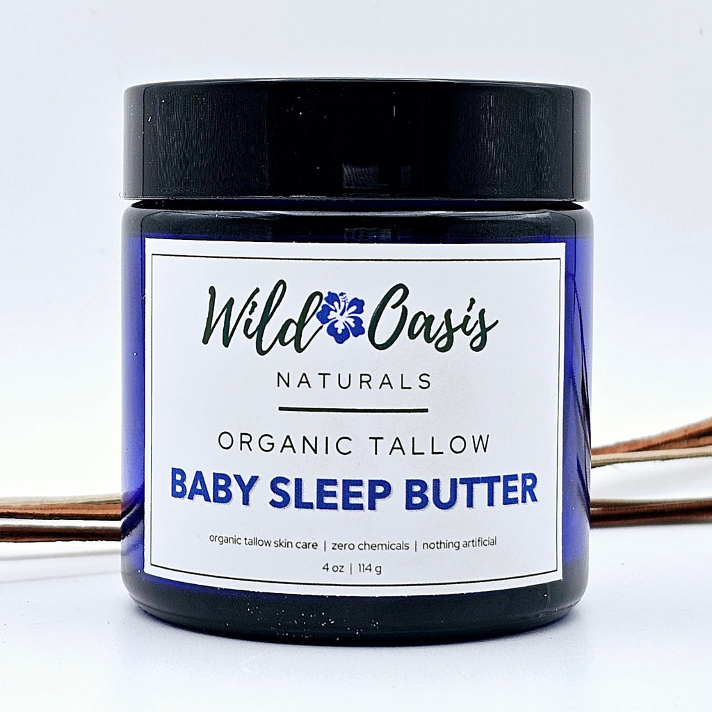 Baby Sleep Butter - Organic Tallow Cream-0